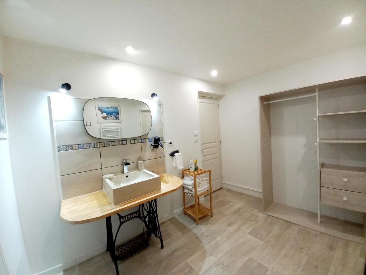 Rosny-sur-Seine L'Annexe- Guest House Avec Piscine Studio Avec Coin Chambre מראה חיצוני תמונה