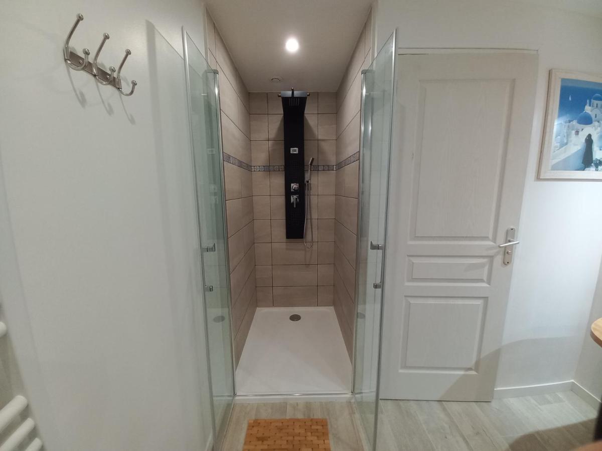 Rosny-sur-Seine L'Annexe- Guest House Avec Piscine Studio Avec Coin Chambre מראה חיצוני תמונה