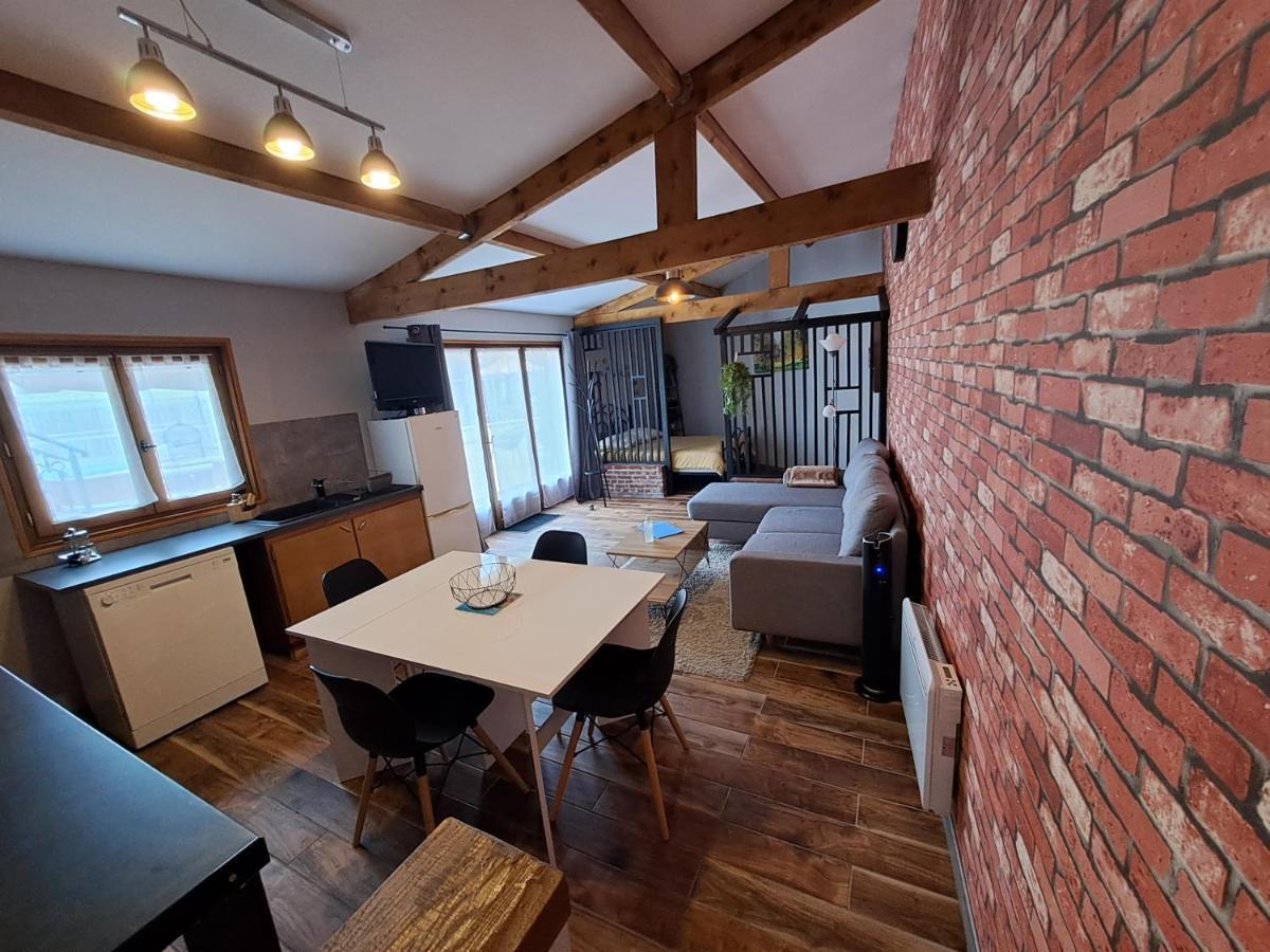 Rosny-sur-Seine L'Annexe- Guest House Avec Piscine Studio Avec Coin Chambre מראה חיצוני תמונה
