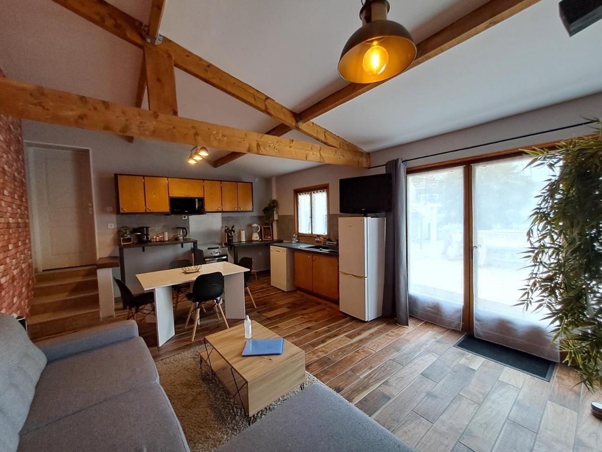 Rosny-sur-Seine L'Annexe- Guest House Avec Piscine Studio Avec Coin Chambre מראה חיצוני תמונה