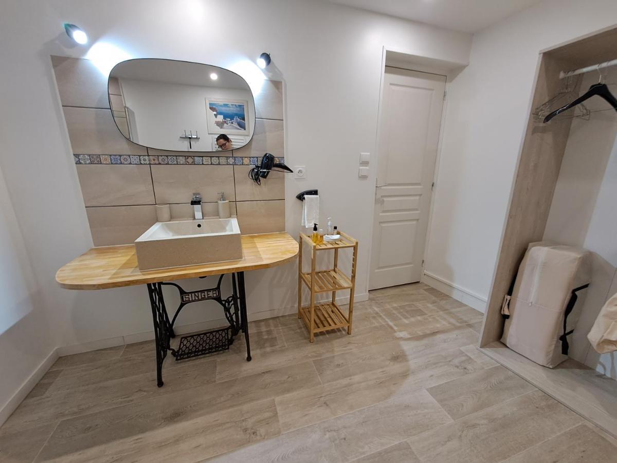 Rosny-sur-Seine L'Annexe- Guest House Avec Piscine Studio Avec Coin Chambre מראה חיצוני תמונה
